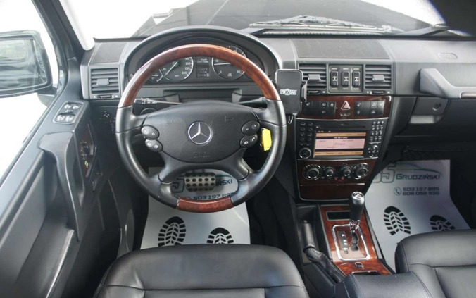 Mercedes-Benz Klasa G cena 225000 przebieg: 128000, rok produkcji 2011 z Brusy małe 172